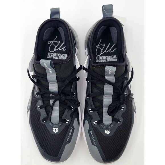 New Nike Force Zoom Trout 9 Elite Mens Size 7 Baseball Cleats Black FB2906-001 - Picture 6 of 7